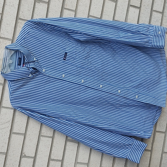 Men's Blue/White shirt - Picture 3 of 9